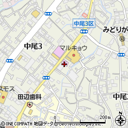 株式会社玉屋　中尾店周辺の地図