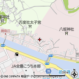 高知県高知市五台山3530-17周辺の地図