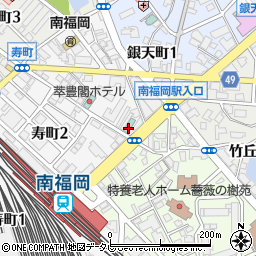 南福岡グリーンホテル周辺の地図