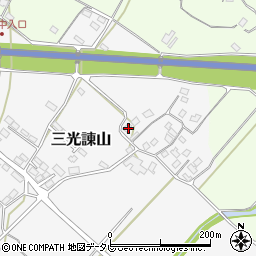 大分県中津市三光諌山830周辺の地図