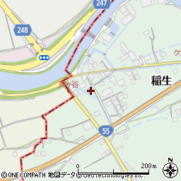 田内タイヤ周辺の地図