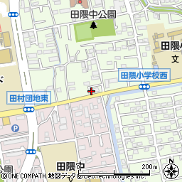 萩尾コーポ周辺の地図