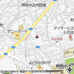 高知県高知市神田824-24周辺の地図