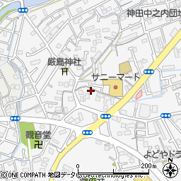 高知県高知市神田1015周辺の地図