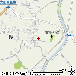 大分県豊後高田市界周辺の地図