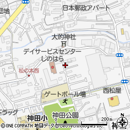 高知県高知市神田1080周辺の地図