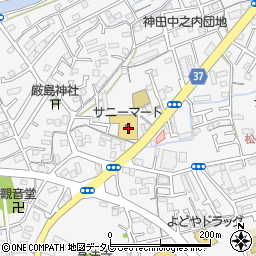 ミッキークリーニング　サニーマート神田店周辺の地図