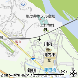 高知県吾川郡いの町鎌田175周辺の地図