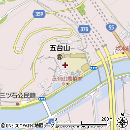 高知県高知市五台山3380周辺の地図