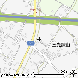 大分県中津市三光諌山1248周辺の地図