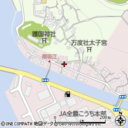 高知県高知市五台山4961-2周辺の地図
