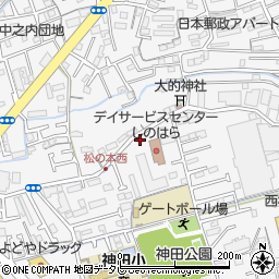 高知県高知市神田1069-1周辺の地図