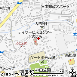 高知県高知市神田1073-5周辺の地図