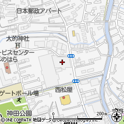 高知県高知市神田1100周辺の地図