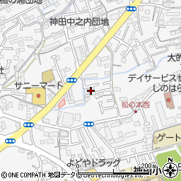高知県高知市神田824-14周辺の地図