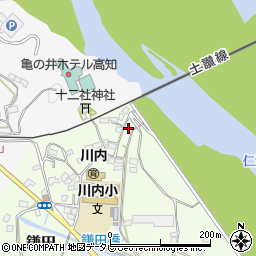高知県吾川郡いの町鎌田145周辺の地図