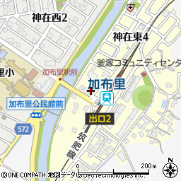 ＪＡ糸島加布里周辺の地図