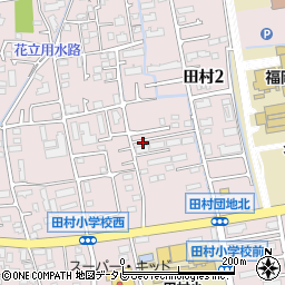 田村4号公園周辺の地図