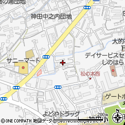 高知県高知市神田824周辺の地図