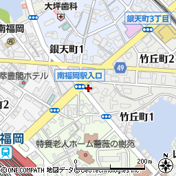 西日本シティ銀行雑餉隈支店 ＡＴＭ周辺の地図