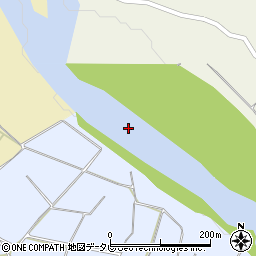 仁淀川周辺の地図