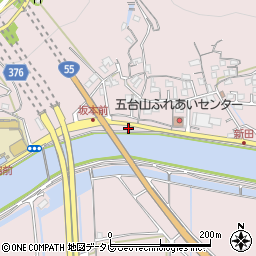高知県高知市五台山2880-18周辺の地図