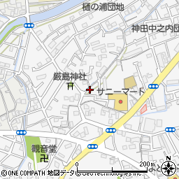 高知県高知市神田801-7周辺の地図