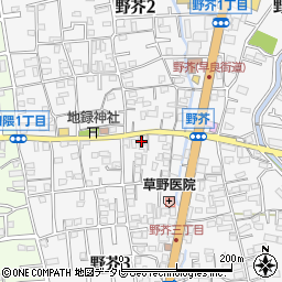 株式会社やまお　ハートホール野芥斎場周辺の地図