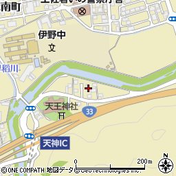 高知県吾川郡いの町6076周辺の地図
