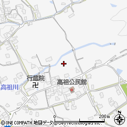福岡県糸島市高祖周辺の地図