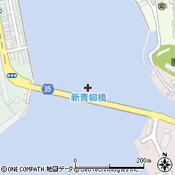 新青柳橋周辺の地図