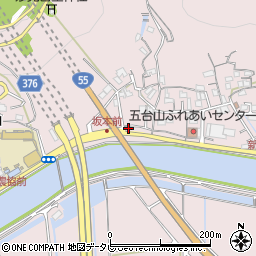 高知県高知市五台山2892周辺の地図