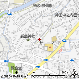 高知県高知市神田801周辺の地図