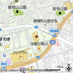 ホームセンターマルニ　朝倉店周辺の地図