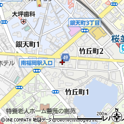 日動火災南福岡ビル周辺の地図