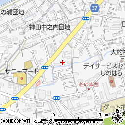 高知県高知市神田823-1周辺の地図