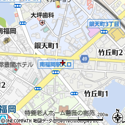 保険クリニック　南福岡駅前店周辺の地図