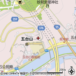 高知県高知市五台山3310周辺の地図