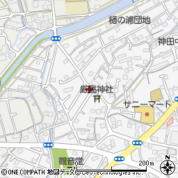 高知県高知市神田446-29周辺の地図