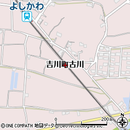 高知県香南市吉川町古川周辺の地図