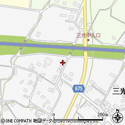 大分県中津市三光諌山1330周辺の地図