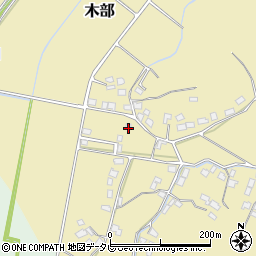 大分県宇佐市木部189周辺の地図