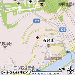 高知県高知市五台山4155周辺の地図