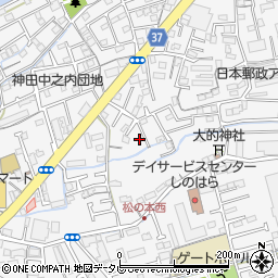 高知県高知市神田845-37周辺の地図