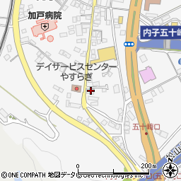 愛媛県喜多郡内子町内子732周辺の地図
