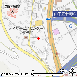 愛媛県喜多郡内子町内子735周辺の地図