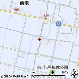 高知県南国市前浜1716周辺の地図