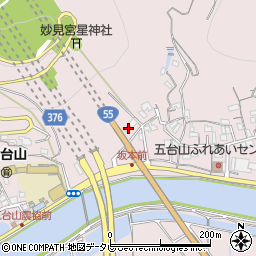 高知県高知市五台山3258周辺の地図