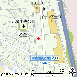 ビートスイミングクラブ福岡プール周辺の地図