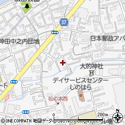 高知県高知市神田845-45周辺の地図